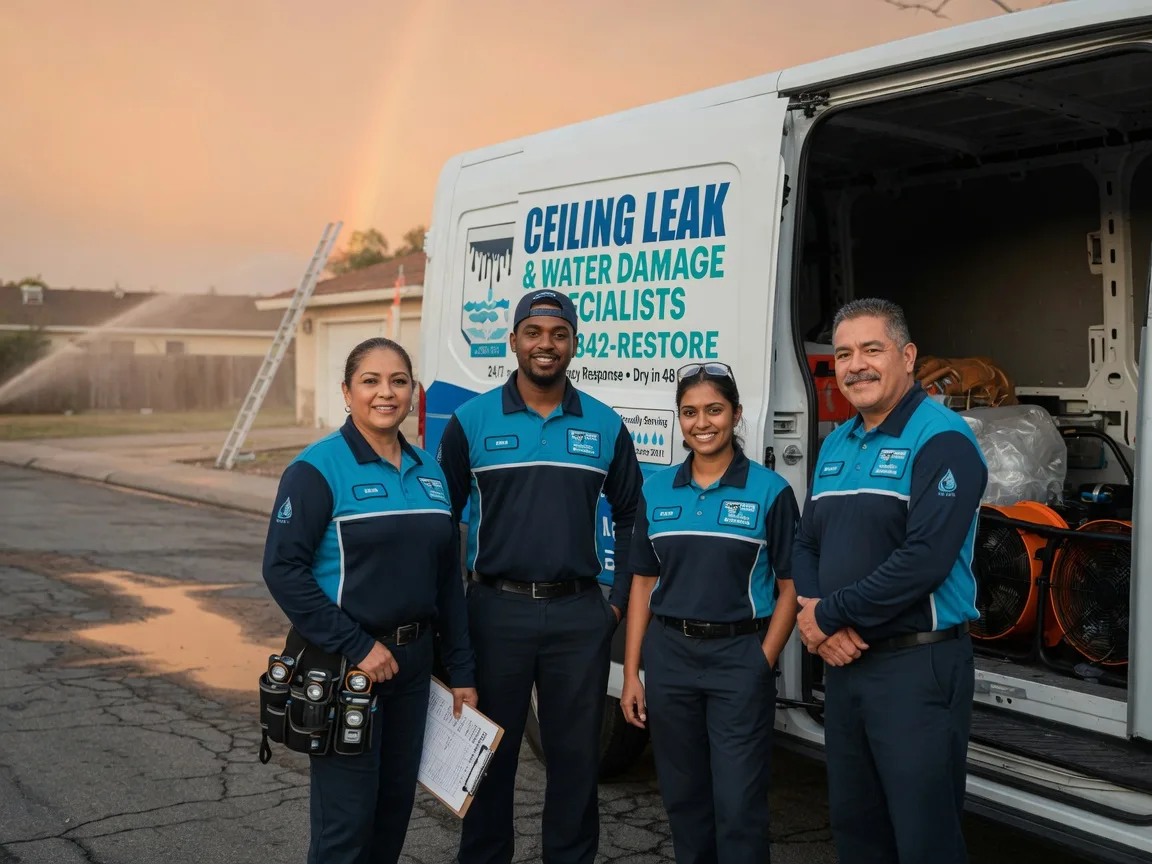 Ceiling Leak Cleanup company in Jamestown, PA